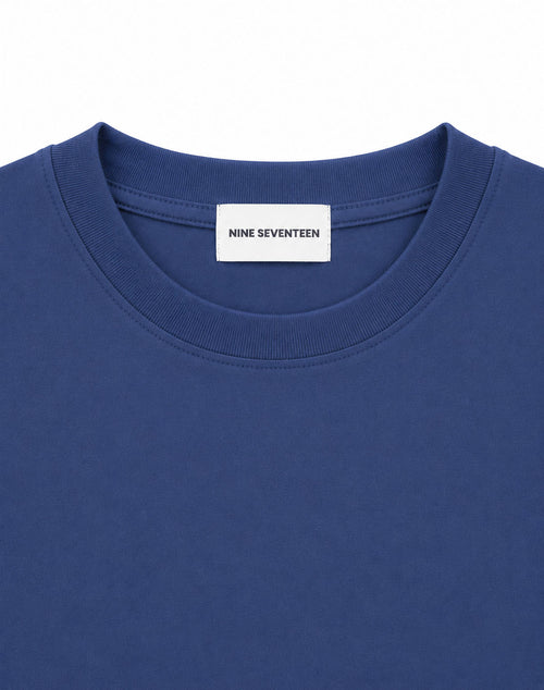 Short Sleeve 100% Cotton T-Shirt - NAVY